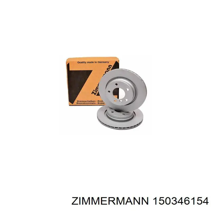 Тормозные диски 150346154 Zimmermann