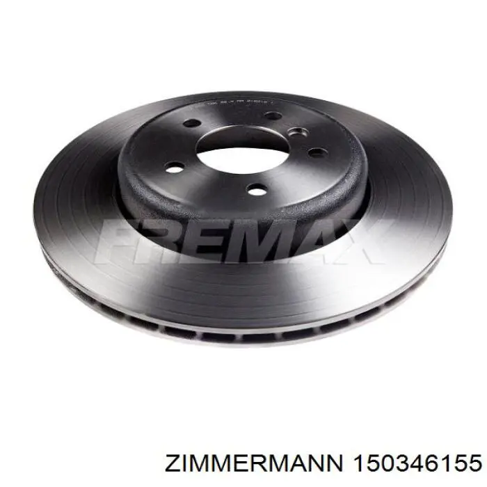 150346155 Zimmermann Дисковый тормоз