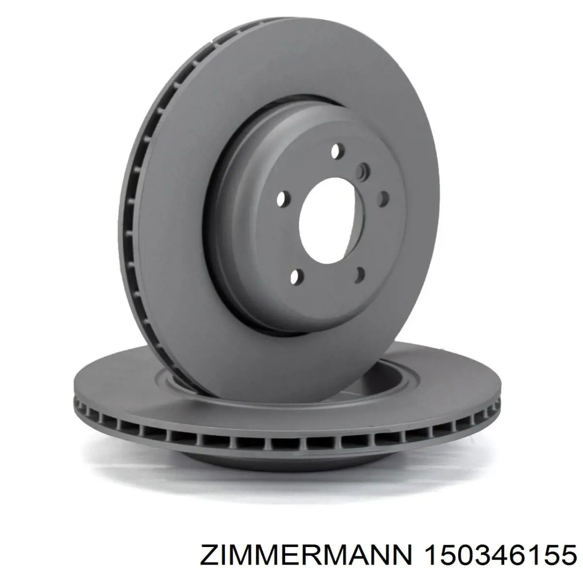 Задний дисковый тормоз Zimmermann 150346155
