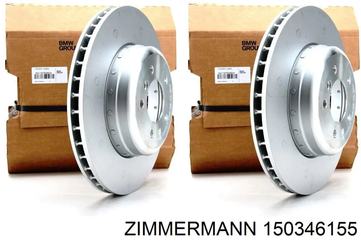 Задний тормозной диск Zimmermann 150346155 цена, от 75.98 USD