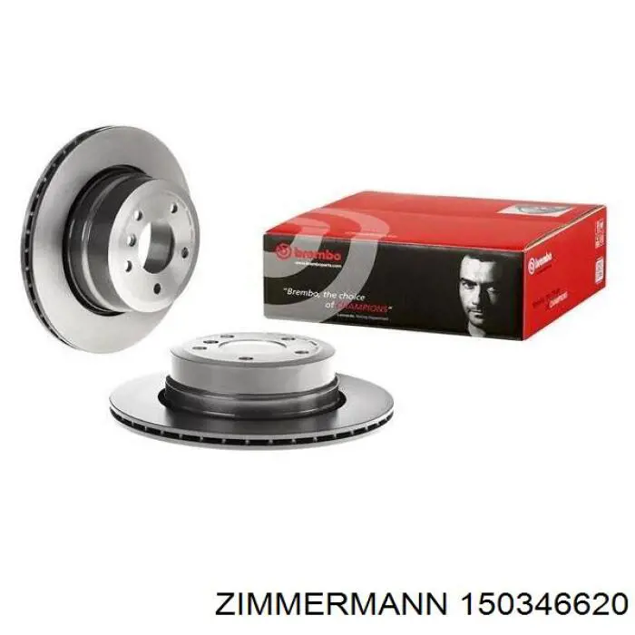 Тормозные диски 150346620 Zimmermann