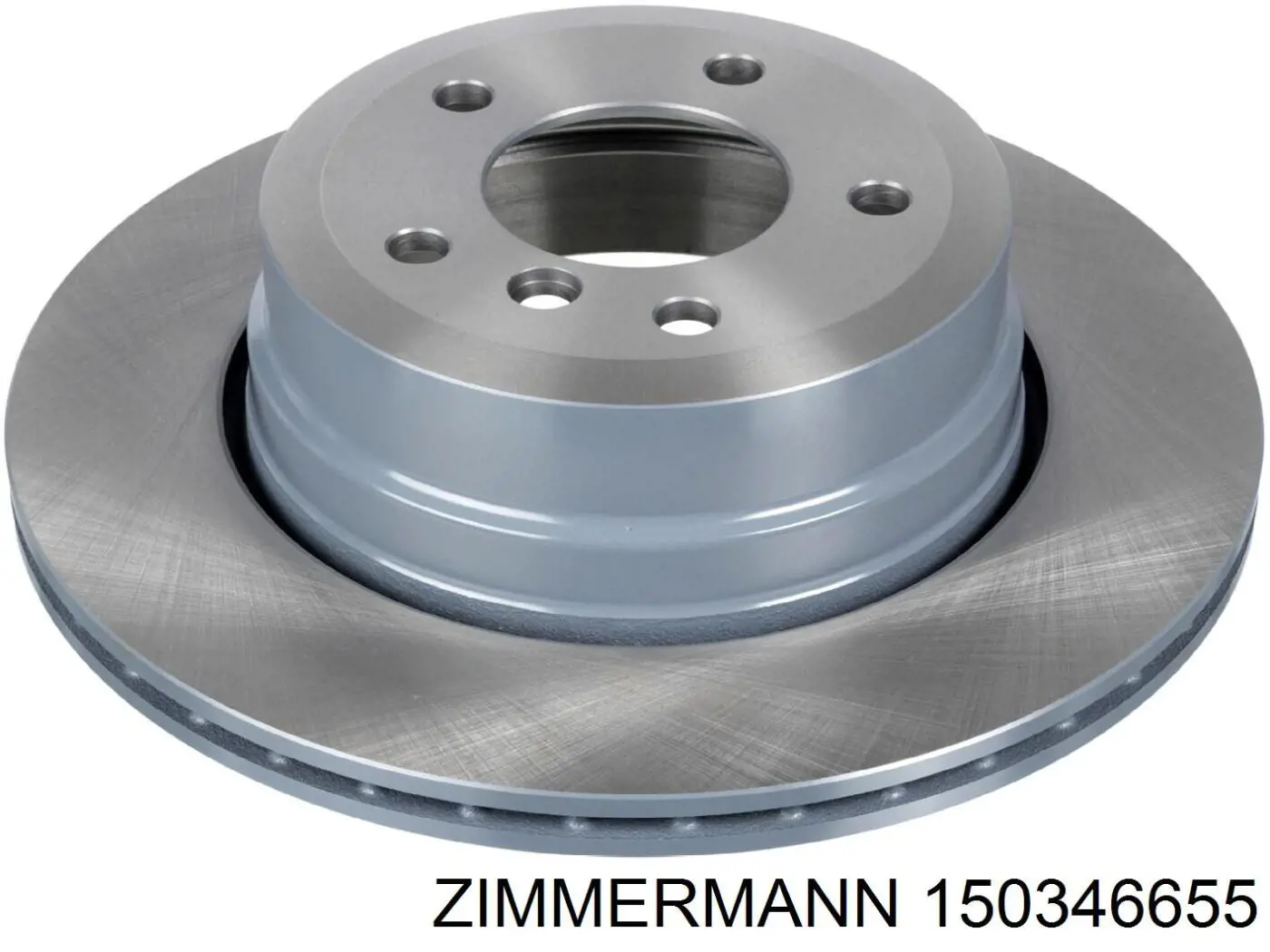 Купить 150346655 Zimmermann Диск тормозной задний
