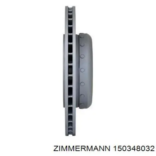 Задний дисковый тормоз Zimmermann 150348032
