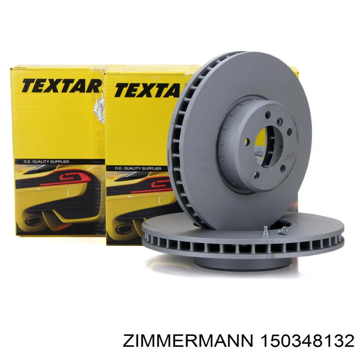 Передние тормозные диски 150348132 Zimmermann