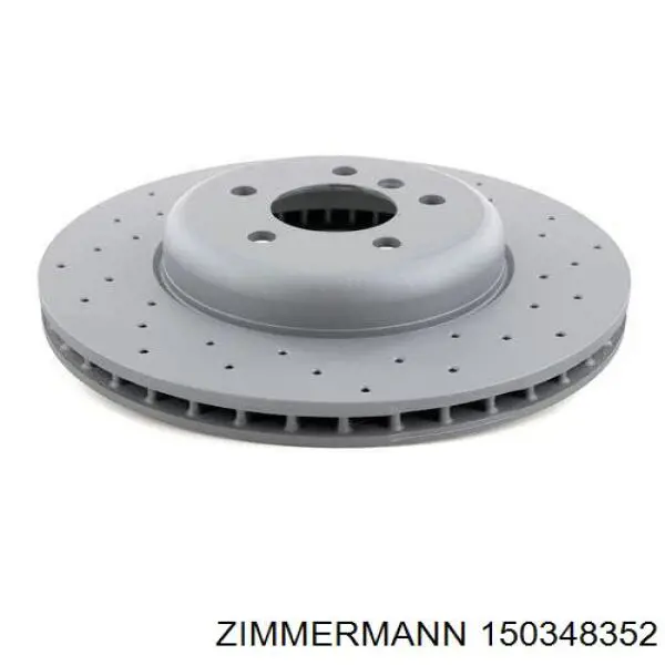 150348352 Zimmermann диск тормозной передний