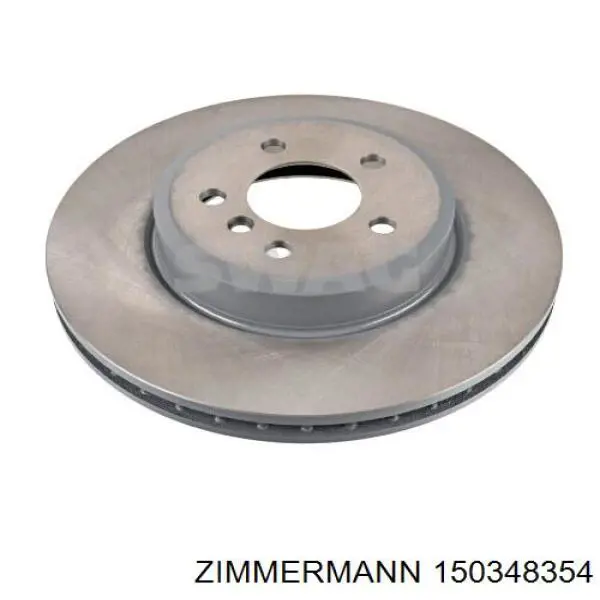 Передние тормозные диски 150348354 Zimmermann