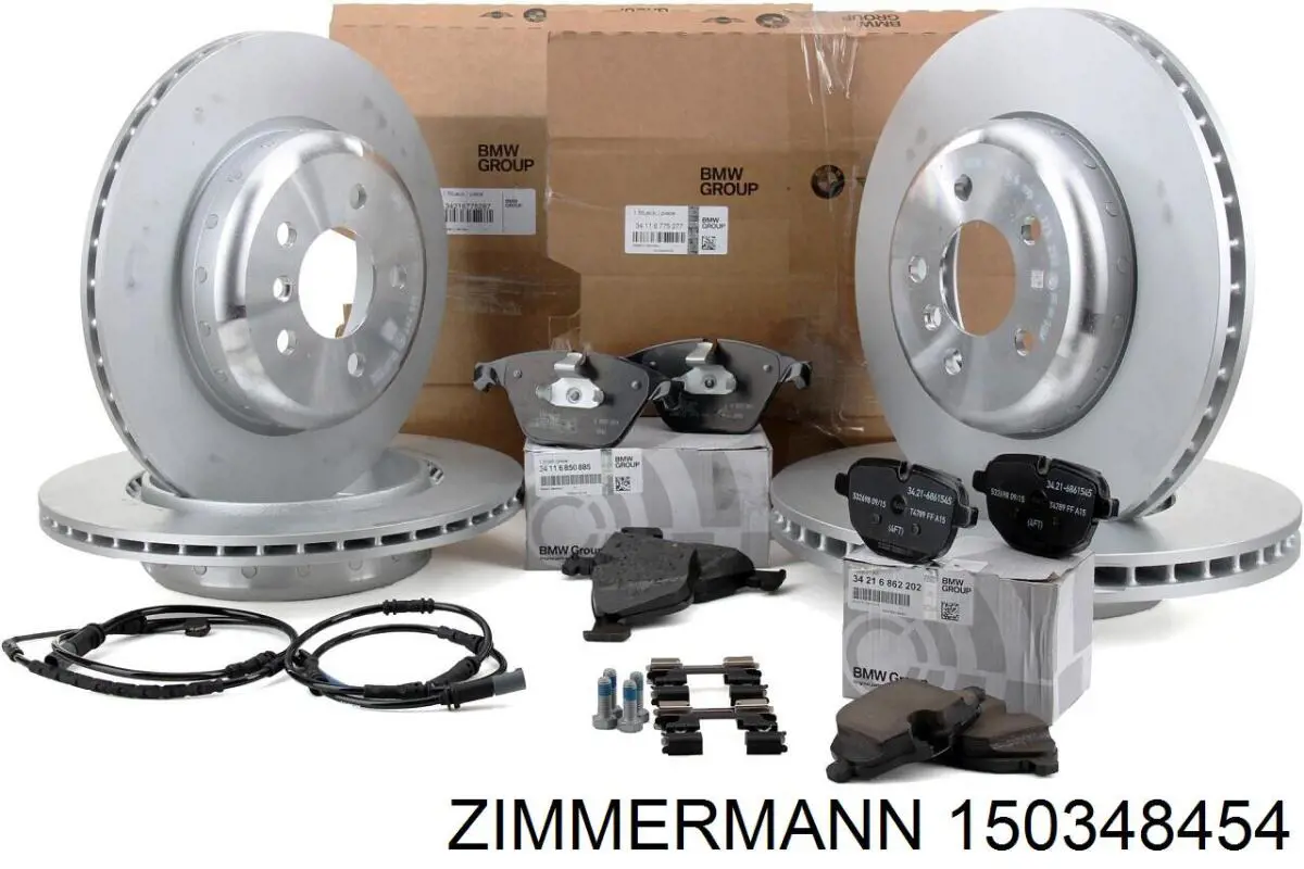 Задний тормозной диск Zimmermann 150348454 цена, от 134.10 USD