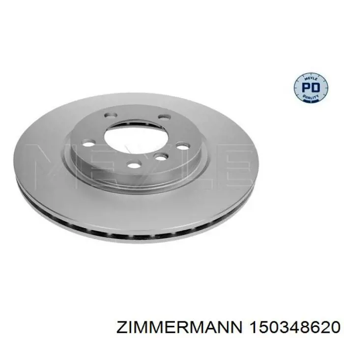 Передние тормозные диски 150348620 Zimmermann