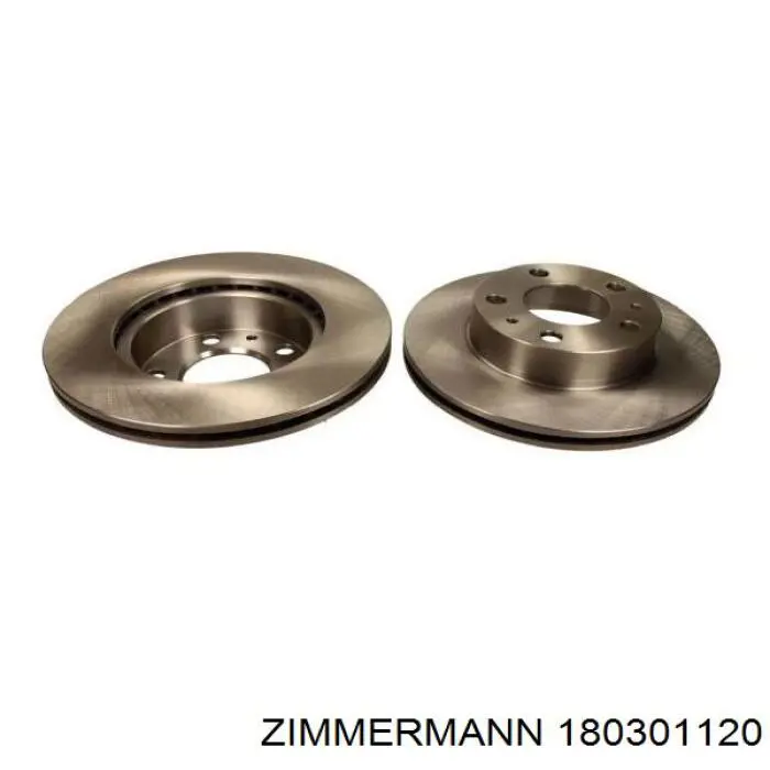 Передний тормозной диск Zimmermann 180301120