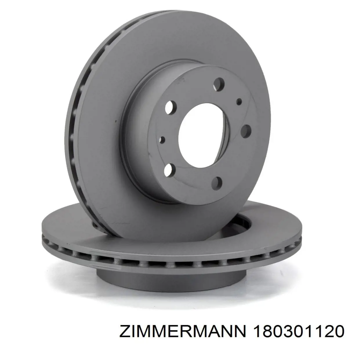 180301120 Zimmermann диск тормозной передний