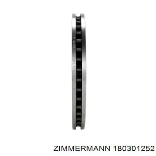 Передний тормозной диск Zimmermann 180301252