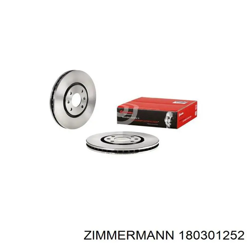 Купить 180301252 Zimmermann Ротор тормозной