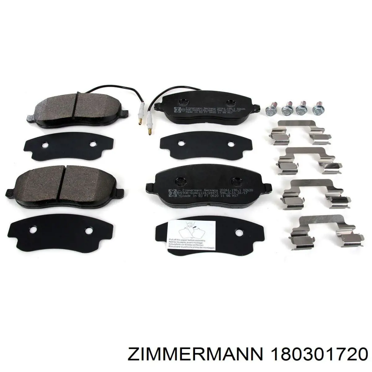 Тормоз дисковый передний Zimmermann 180301720 цена, от 48.31 USD