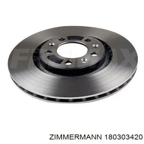 Тормозные диски 180303420 Zimmermann