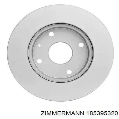 Передние тормозные диски 185395320 Zimmermann