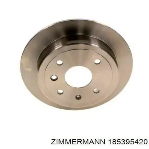 Купить 185395420 Zimmermann Диск тормозной задний