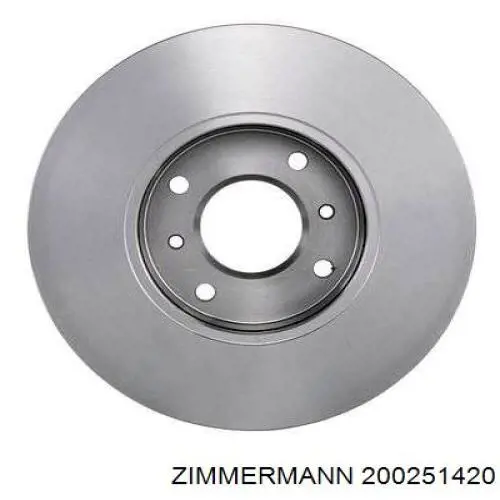 Купить 200251420 Zimmermann Ротор тормозной