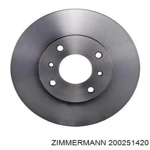Купить 200251420 Zimmermann Ротор тормозной