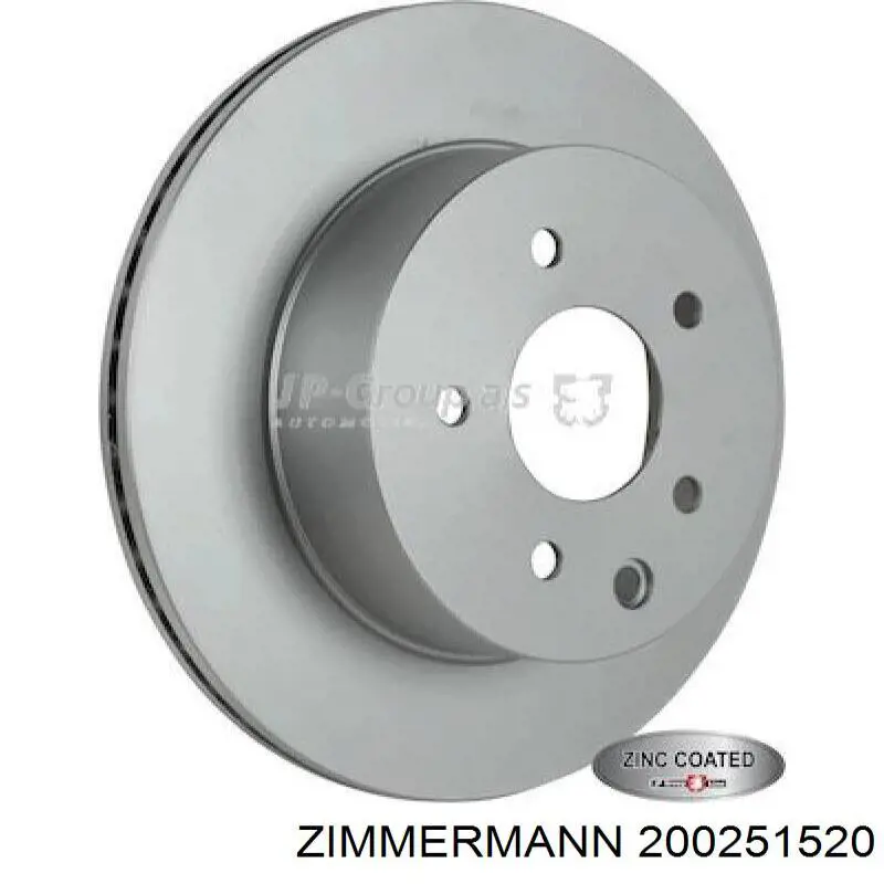 Передний тормозной диск Zimmermann 200251520
