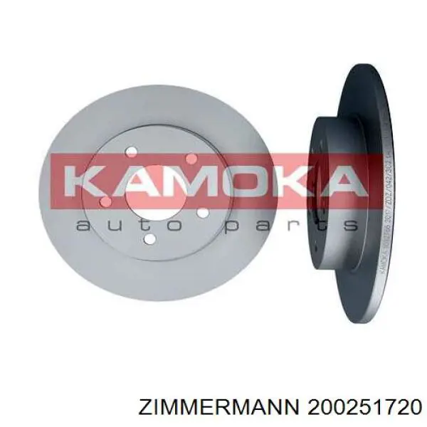 Задний дисковый тормоз Zimmermann 200251720