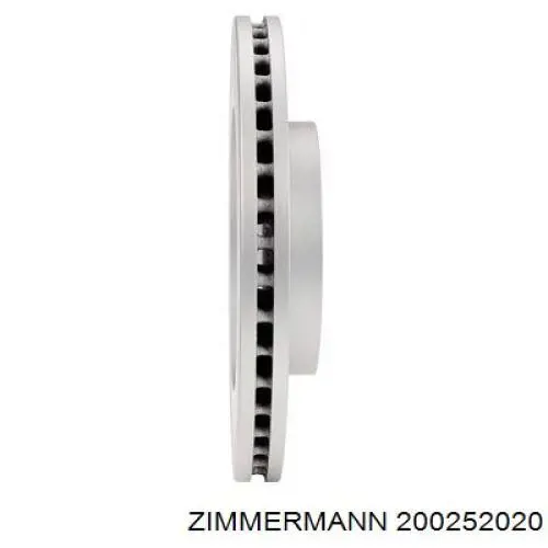 Передний тормозной диск Zimmermann 200252020