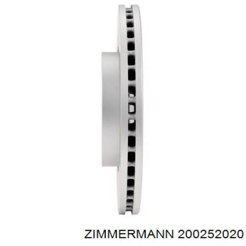 Тормоз дисковый передний Zimmermann 200252020 цена, от 51.08 USD