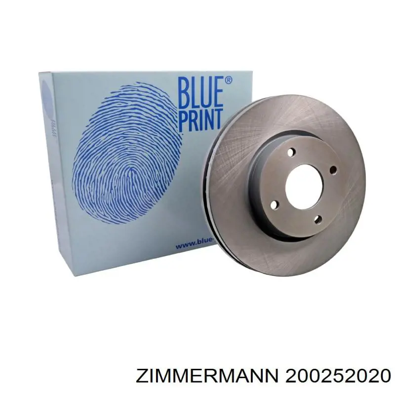 Купить 200252020 Zimmermann Ротор тормозной