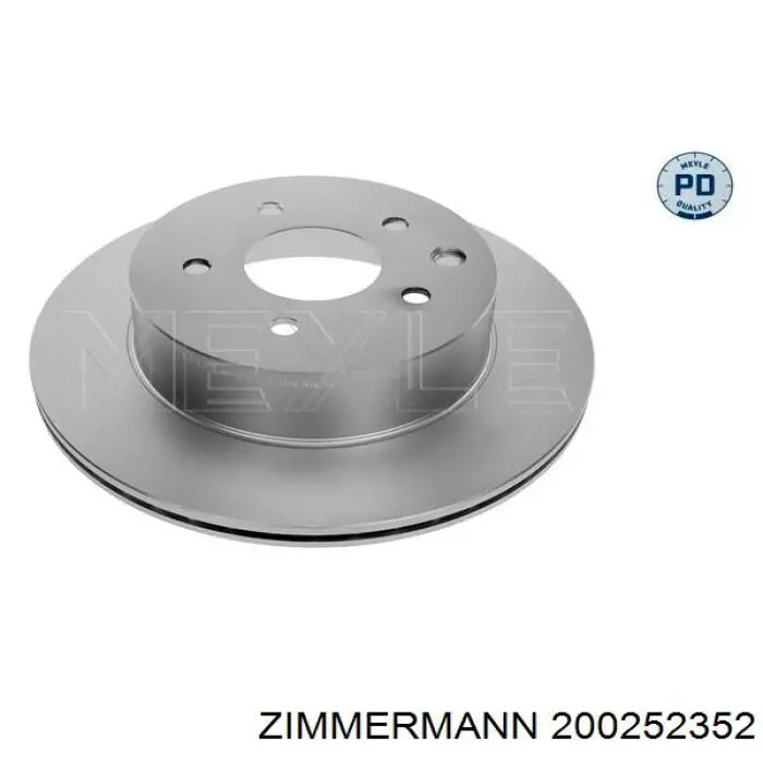 Тормозные диски 200252352 Zimmermann
