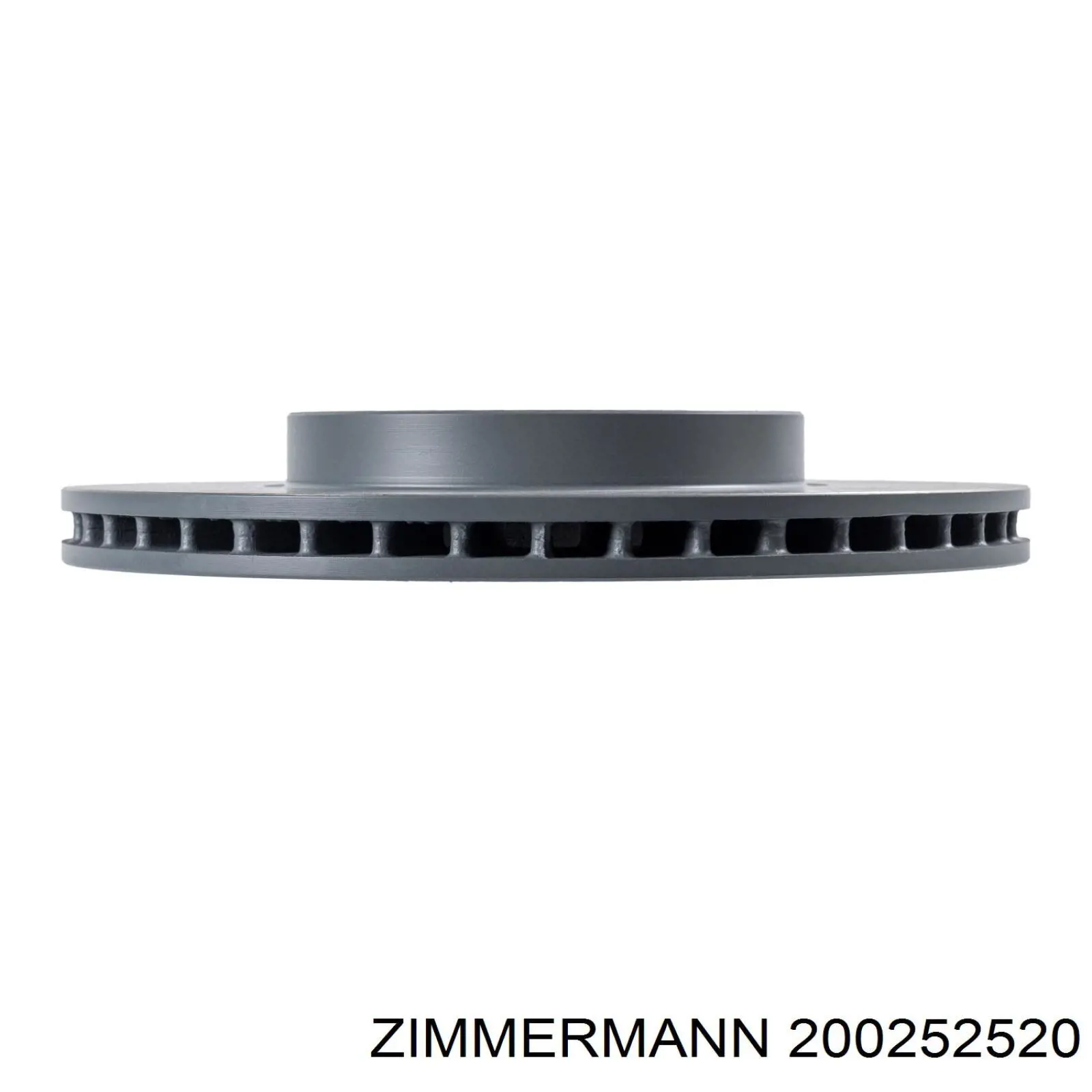 200252520 Zimmermann Диск тормозной передний