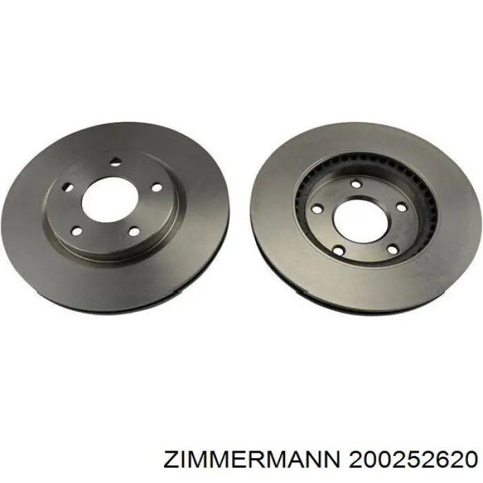 Передний тормозной диск Zimmermann 200252620