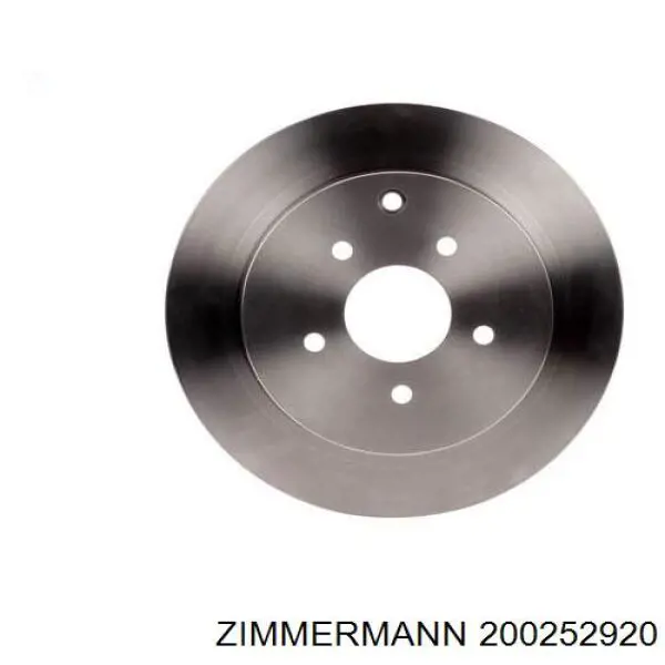 Задний тормозной диск Zimmermann 200252920 цена, от 65.74 USD