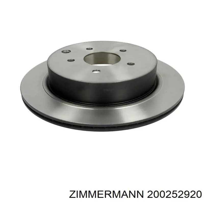 Тормозные диски 200252920 Zimmermann