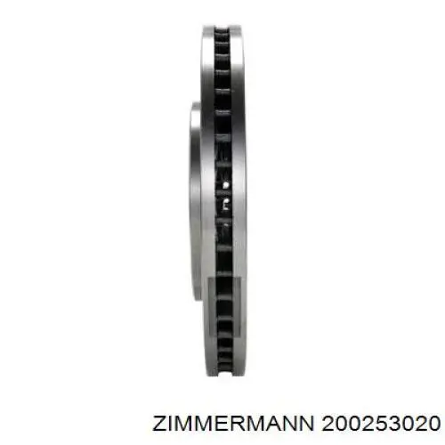 Передний тормозной диск Zimmermann 200253020