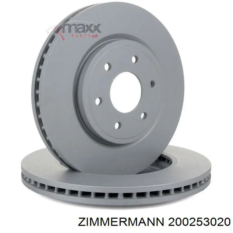 Купить 200253020 Zimmermann Ротор тормозной