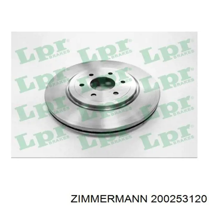 Купить 200253120 Zimmermann Ротор тормозной