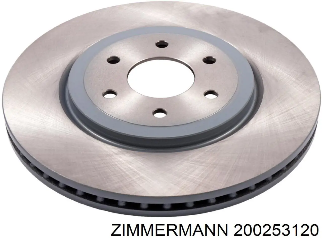 Передние тормозные диски 200253120 Zimmermann