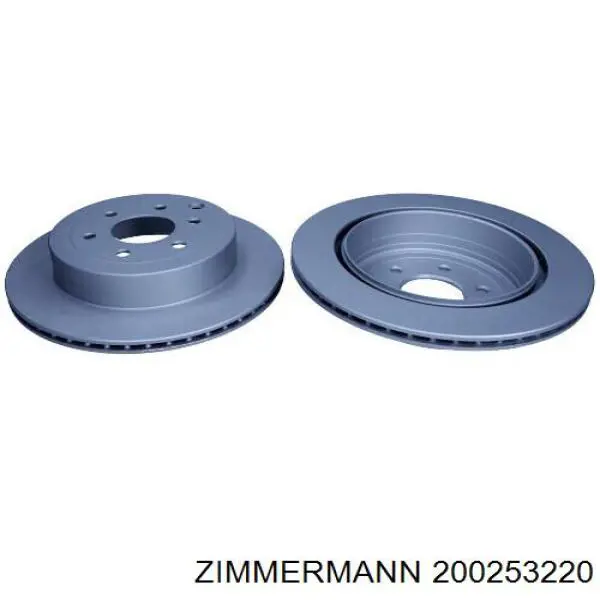 Задний дисковый тормоз Zimmermann 200253220