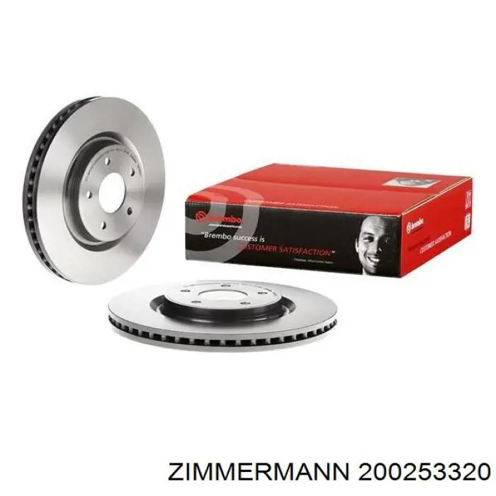 Передний тормозной диск Zimmermann 200253320