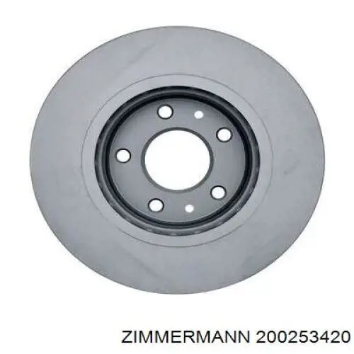 Передний тормозной диск Zimmermann 200253420