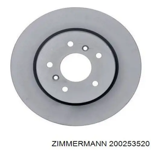 Тормозные диски 200253520 Zimmermann