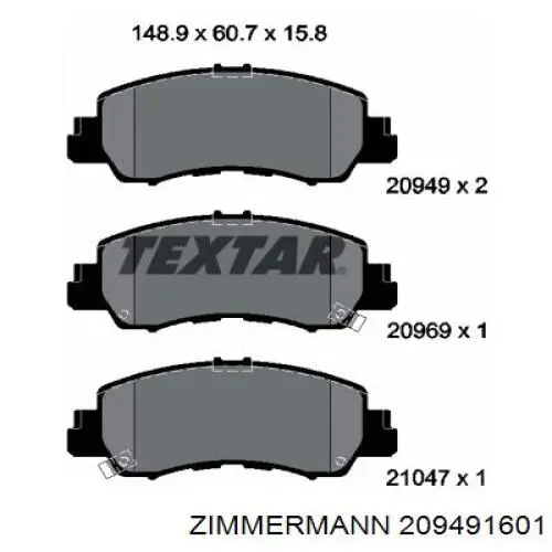 Тормозные колодки CTR CKM79
