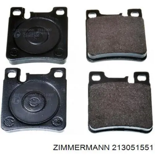 Колодки дисковые  Zimmermann 213051551 цена, от 28.37 USD