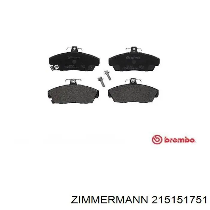 Колодки Zimmermann 215151751 цена, от 21.30 USD