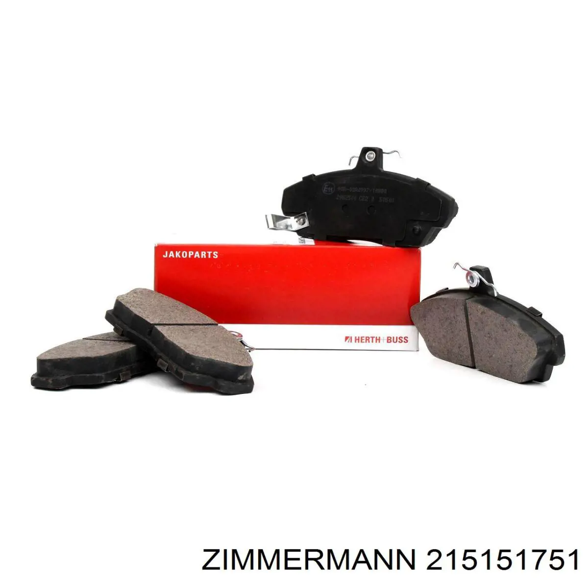 Тормозные колодки Zimmermann 215151751
