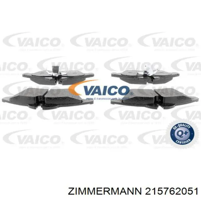 Тормозные колодки Zimmermann 215762051