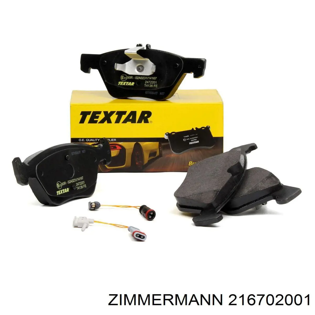 Тормозные колодки Zimmermann 216702001
