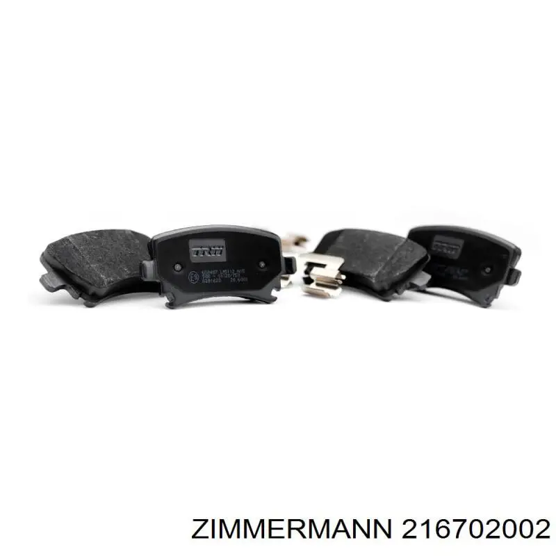 216702002 Zimmermann Колодки передние