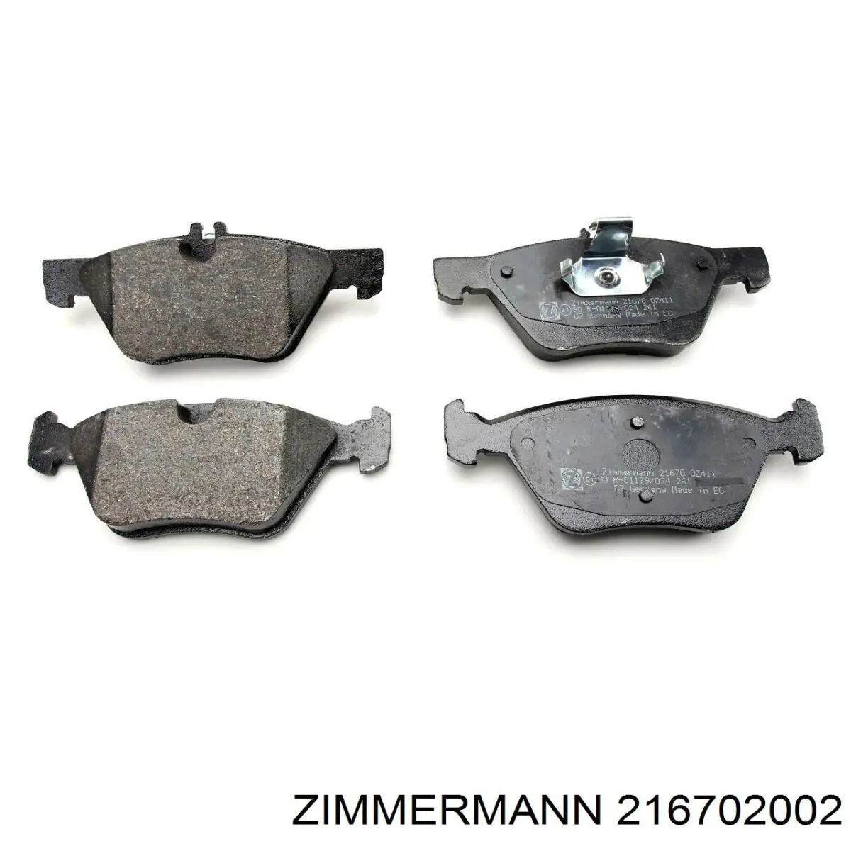 Колодки Zimmermann 216702002 цена, от 22.68 USD