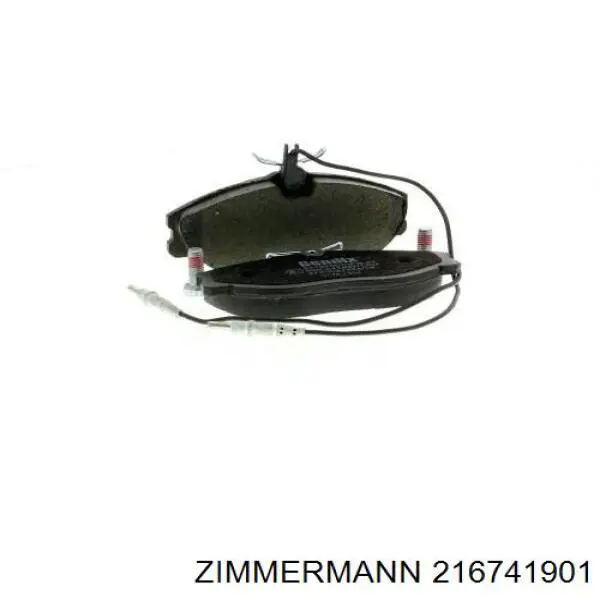 216741901 Zimmermann Колодки передние