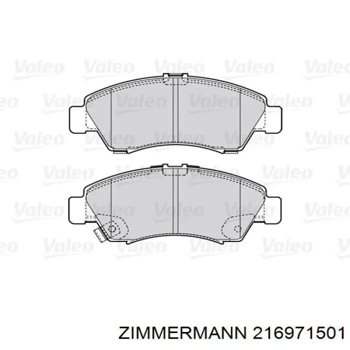 Колодки Zimmermann 216971501 цена, от 20.71 USD
